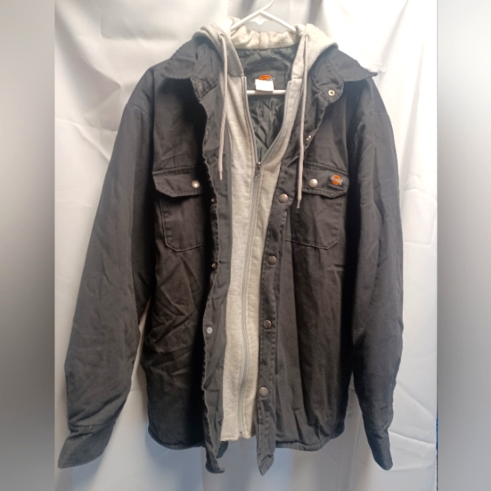 Dickies charcoal and gray hoodie